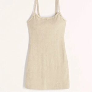 Abercrombie & Fitch Terry Cloth Mini Fitted Dress size XS